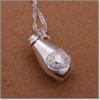 YP6713211 Silver Plated Fashion Rhinestone Necklace Pendant