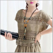 CJ167609 Manufacturers custom-premium women's national wind retro original handmade beaded one thousand Bodhi Long necklace whol